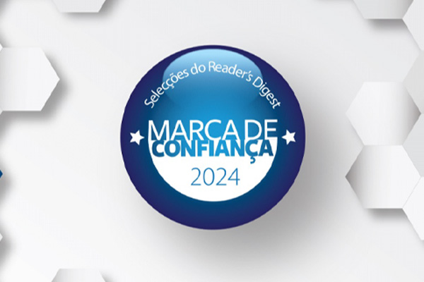 Marca de confiança logotipo 2024 - Selecções do Reader,s Digest